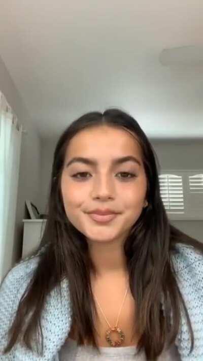 Bela only segments from her IG Live today