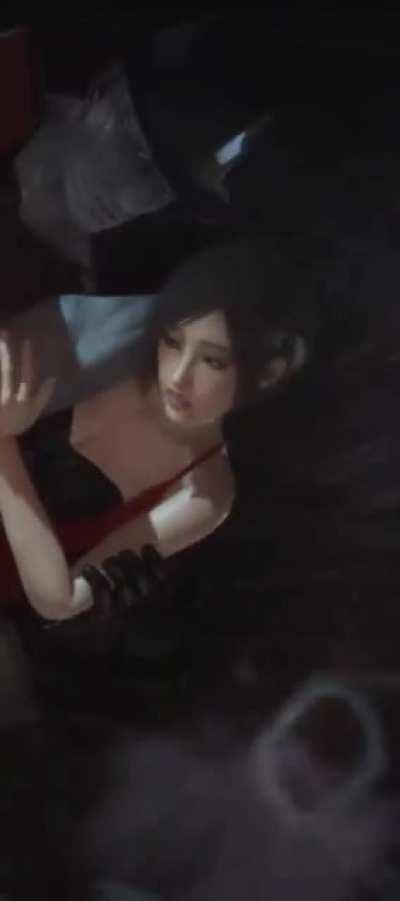 Giving Ada Wong a hug