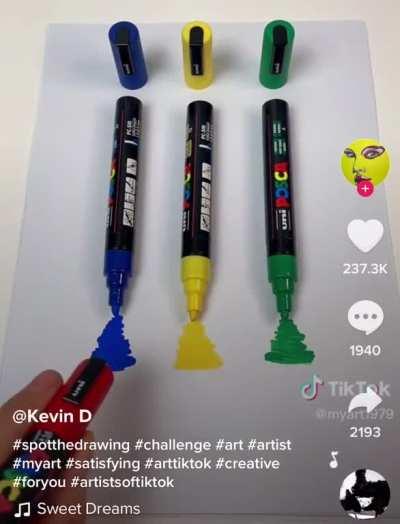 Which one is a drawing?