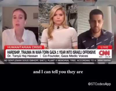 Doctor who worked in Gaza calls out CNN for its complicity in whitewashing the genocide taking place