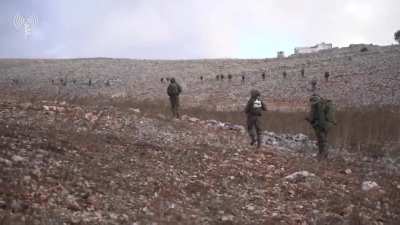 The Israeli Army releases first footage of its soldiers conducting ground operations against Hezbollah in southern Lebanon