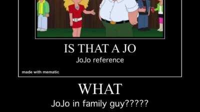 It's ok because it's a JoJo reference : r/ShitPostCrusaders