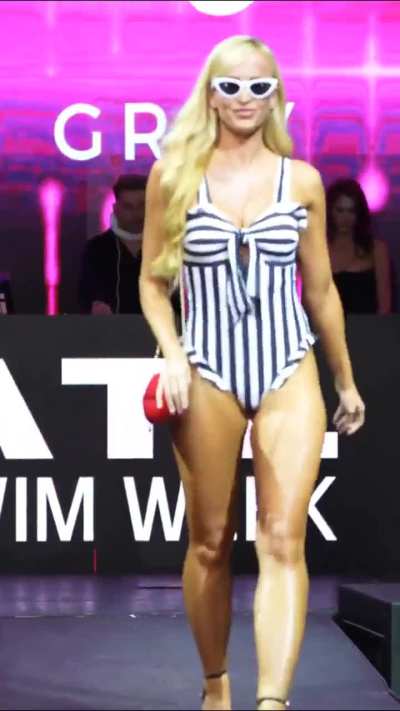 Danielle Moinet for Madeleine Gray designs at Atlanta Swim Week 