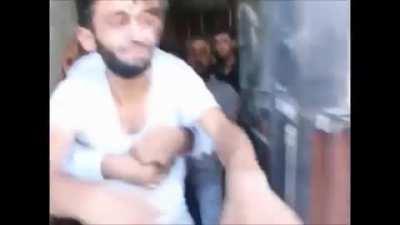 A young father near Damascus discovered that his beautiful young son, who he thought had died in a chemical bombing, is alive