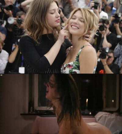 Lets thank Léa Seydoux and Adèle Exarchopoulos for giving us the best lesbian scene in cinema.