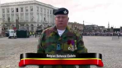 Nothing can topple the most credible military march of all time: Belgian Defense Cadets