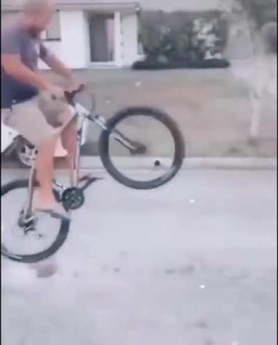 Nice wheelie