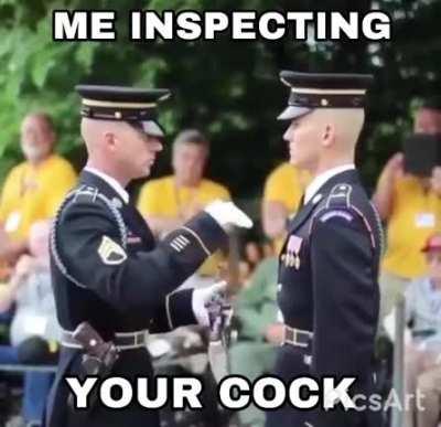 Mandatory cock inspection