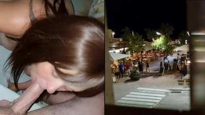 Always had a thing for sucking guys in public