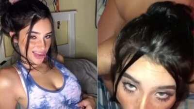 From TikTok To Sucking Cock 😈 ( Her Free Album In Comments )