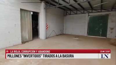 Informe: El gobierno kirchnerista de Ricardo Quíntela gastó 900 millones de pesos en una planta de reciclaje que no funciona, la misma fue inaugurada tres veces y ahora funciona como un basural abierto.