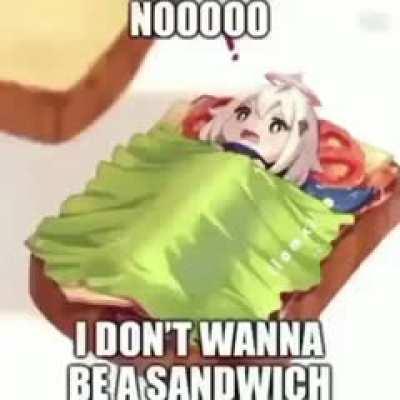 Sandwich make me strong