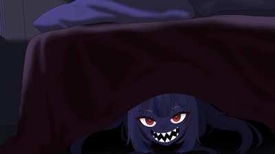 Gura's under your bed! [This is Holo-Ween]