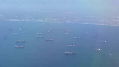 70 container ships