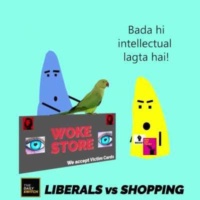 A liberal goes shopping.