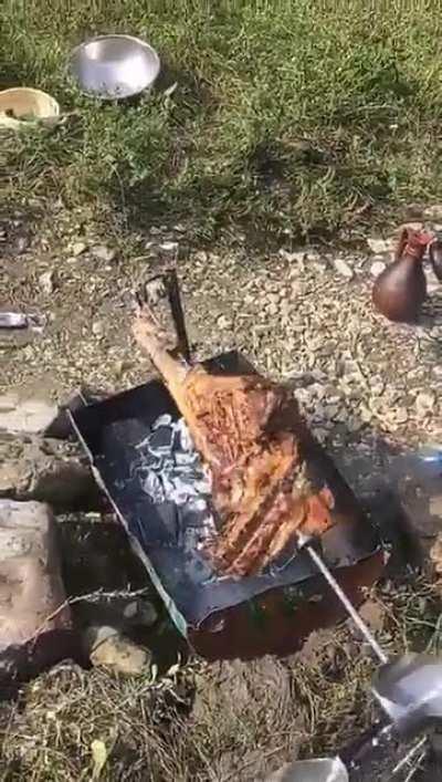 Creative way to bbq