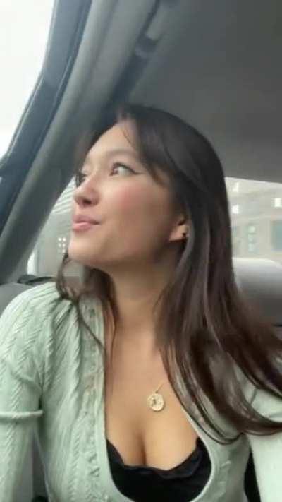 Cab ride back in NY - Lily Chee