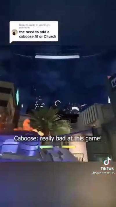 Imagine if we had Caboose as an AI (I would play a lot more for sure)