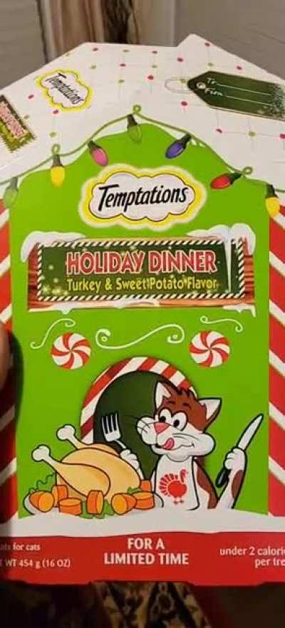 Holiday Dinner for Mrs. Meowie