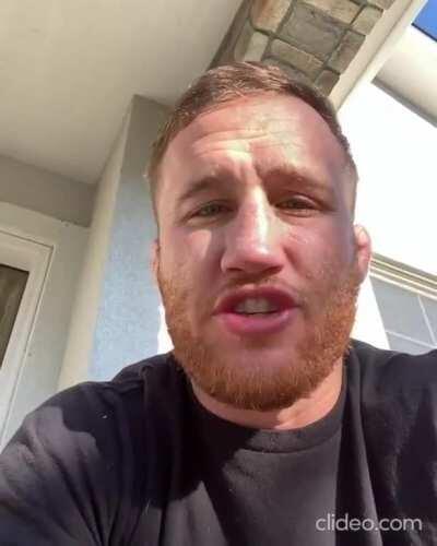 Gaethje calls Jorge Masvidal fucking idiot