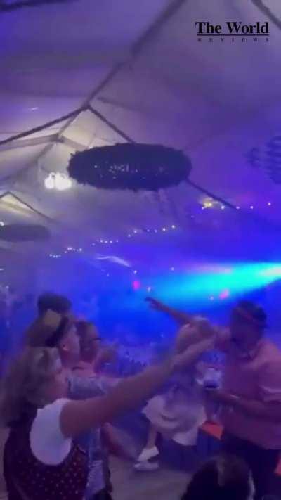 Outraged erupts in Poland as video shows Germans celebrating Oktoberfest in Saxony listening to Nazi songs and making Hitler salute.