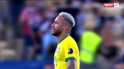 The moment Lionel Messi and Argentina became Copa America winners.