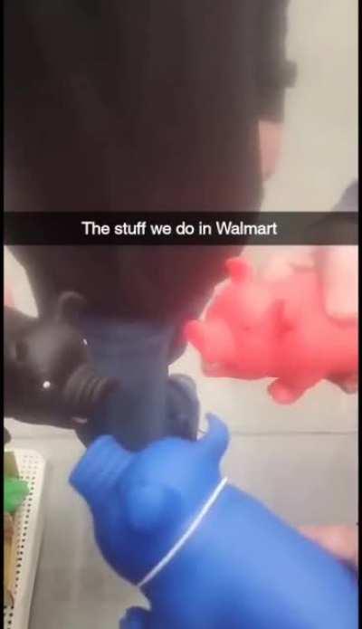 The stuff we do in Walmart