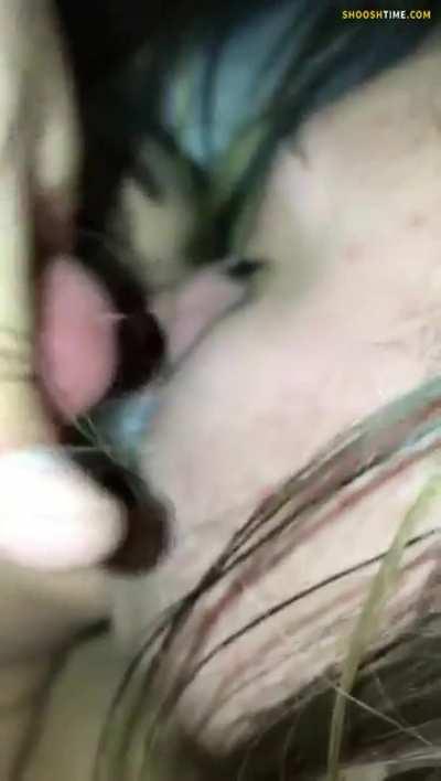 Cum Cumshot Kiss Kissing Lesbian Lesbians Passionate Threesome Porn GIF by peterosar
