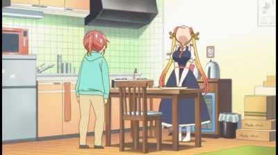 Throwback: Tohru eats her tail...