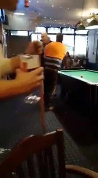 Crazy pub brawl