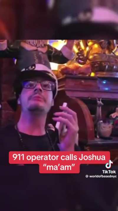 I guess Josh sounds like a women over the phone 