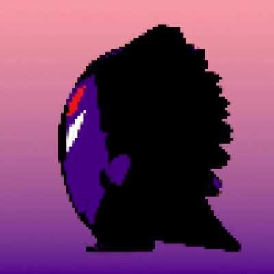 3D Gengar Sprite I Modeled