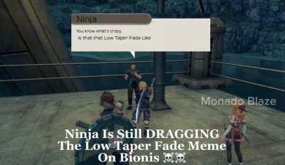 Ninja KEEPS Dragging Low Taper Fade 💀