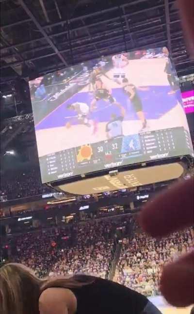 Dude has a mental breakdown at the Suns/T’Wolves game tonight. (Link to OPs Twitter post in the comments)