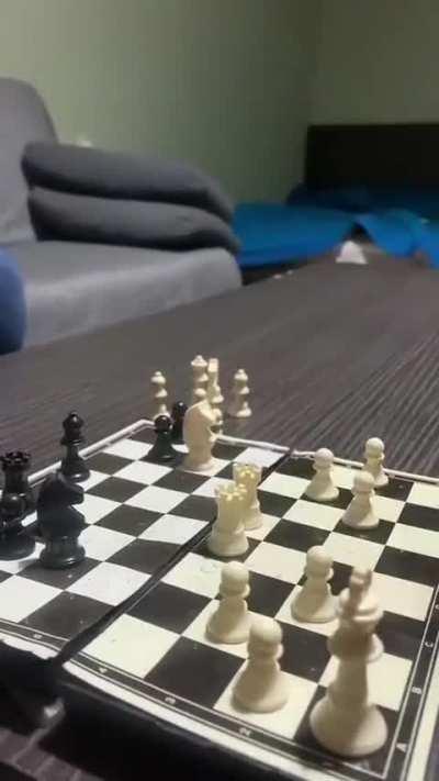 A casual game of chess