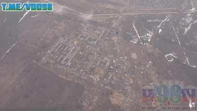 FAB-500M62 glide bombs and rockets fired from Uragan-1M hit the eastern outskirts of Chasiv Yar (west of Bakhmut) as Russian troops seem to attempt offensive operations in this direction, posted 13.02.2024