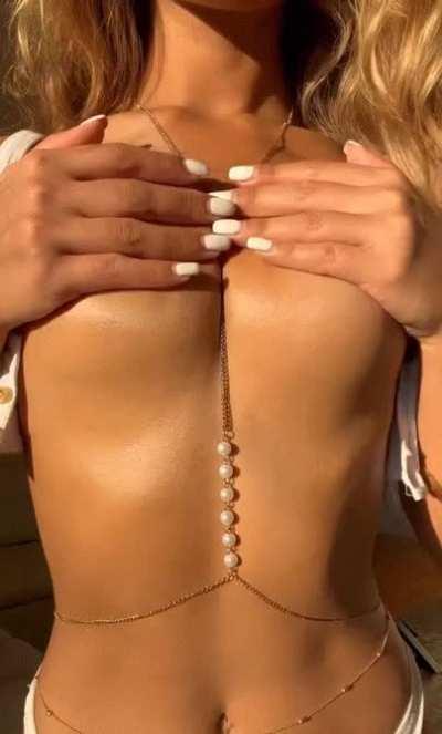 These boobs are ready to be covered in cum