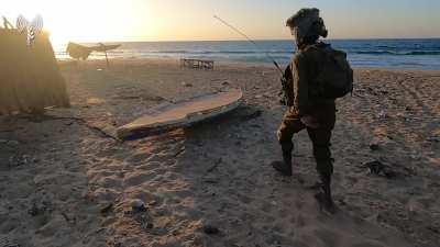 Some fighting of the IDF's Gefen battalion, 261st reserve infantry brigade.