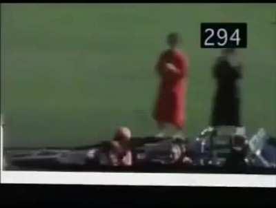 A video footage of President J.F.K assassination in November 22 1963