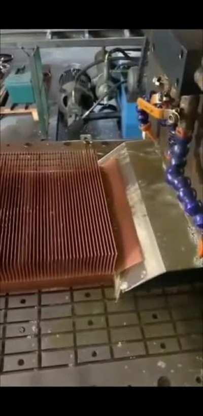 Manufacturing a Copper Heat Sink