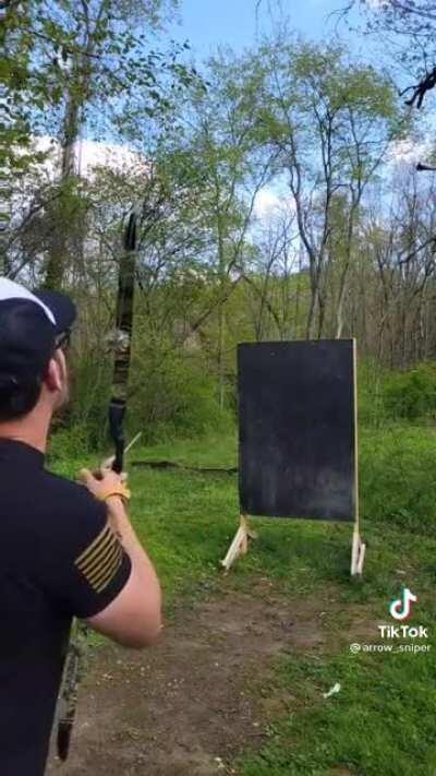 This guy managed to shoot a mint out of the air!