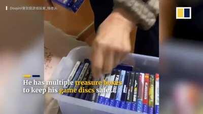 An 86-year-old grandpa from China has finished more than 300 video games in the last 20 years. Yang Binglin's afternoons are reserved for video games. He plays for 3 hours every day and loves horror-themed games the most.