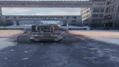 Wide KV-2 Driving