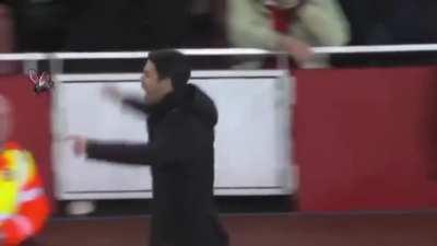 Some of Mikel Arteta's funniest moments this season