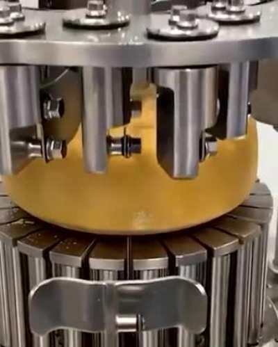 Most cheesy way of using a hydraulic press.