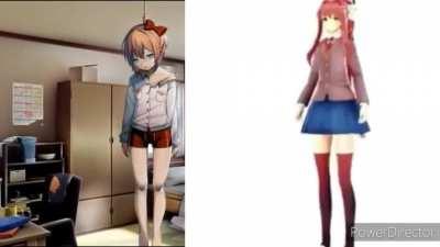 Monika got that Victory Royale