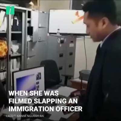 WCGW if I slap an immigration officer at the airport