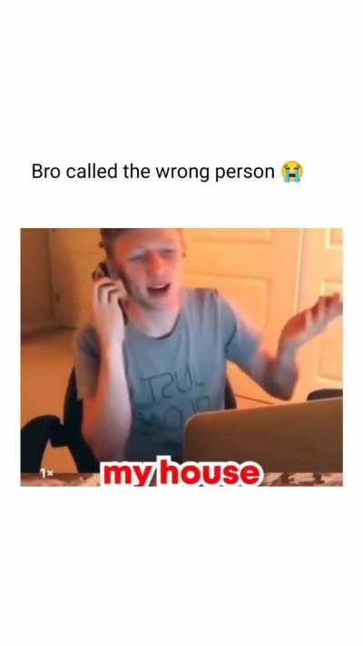 Bro called the wrong person