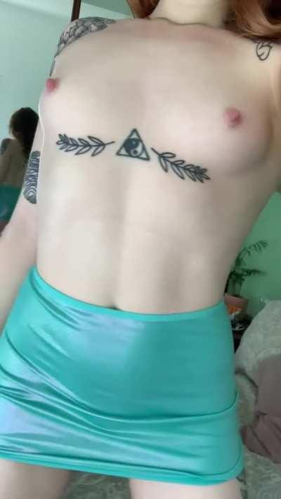 Petite pussy to match my petite tits