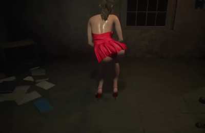 Claire showing off [RE3R]